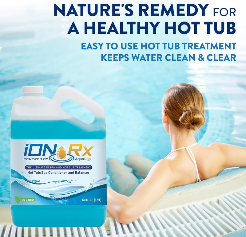 iONRx All Weather Hot Tub & Spa Treatment: The Easy Solution for Crystal Clear, Sensitive-Skin-Friendly spa Water. Balances, clarifies, and Conditions All in one. - Image 5